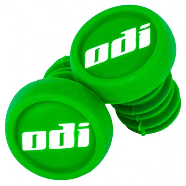 Odi Nylon Bar Ends - Green 1