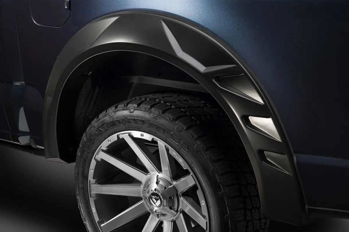 Husky Liners Drt Fender Flares Black Smooth Finish 4-Piece Set 1