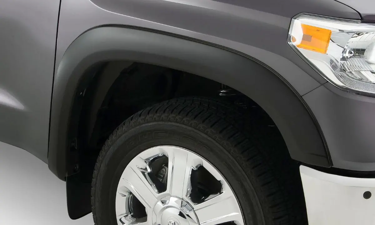 Oe Style Fender Flares Black Smooth Finish 4-Piece Set 1