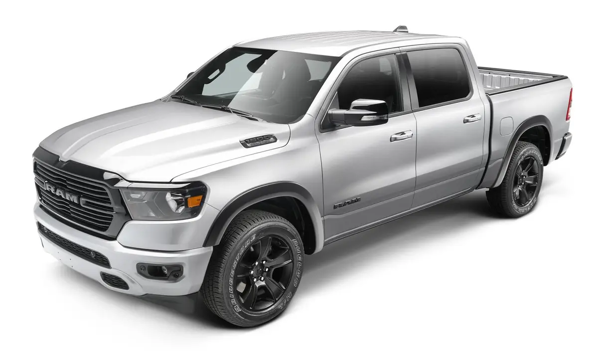 Oe Style Fender Flares Black Smooth Finish 4-Piece Set 1