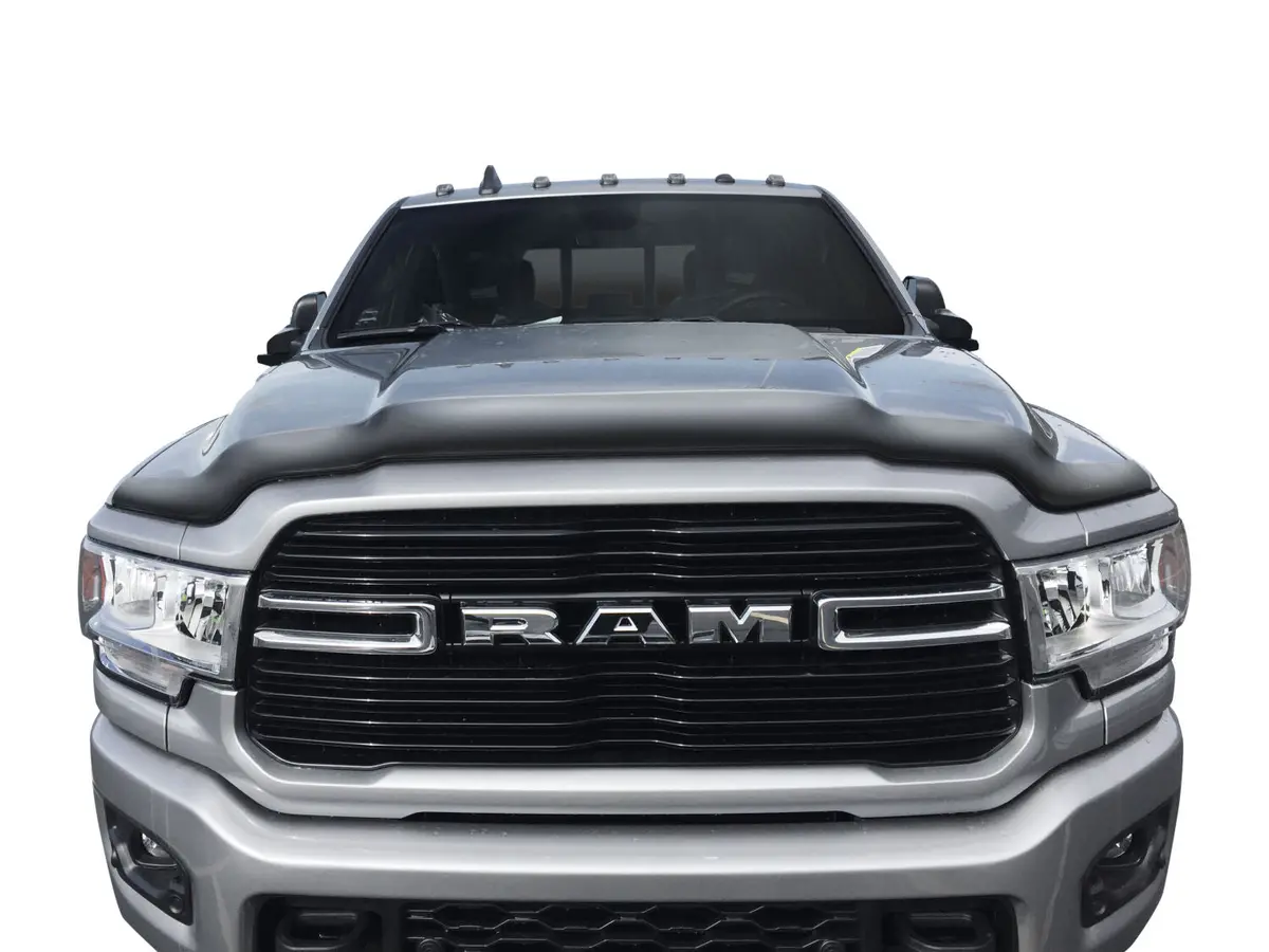 Husky Liners Aeroskin Hood Protector - Matt Black Low Profile 1
