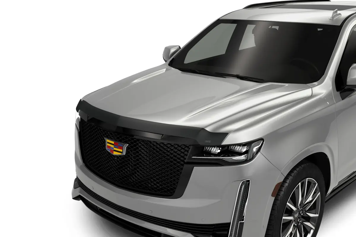 Husky Liners Aeroskin Hood Protector - Matt Black Low Profile 1