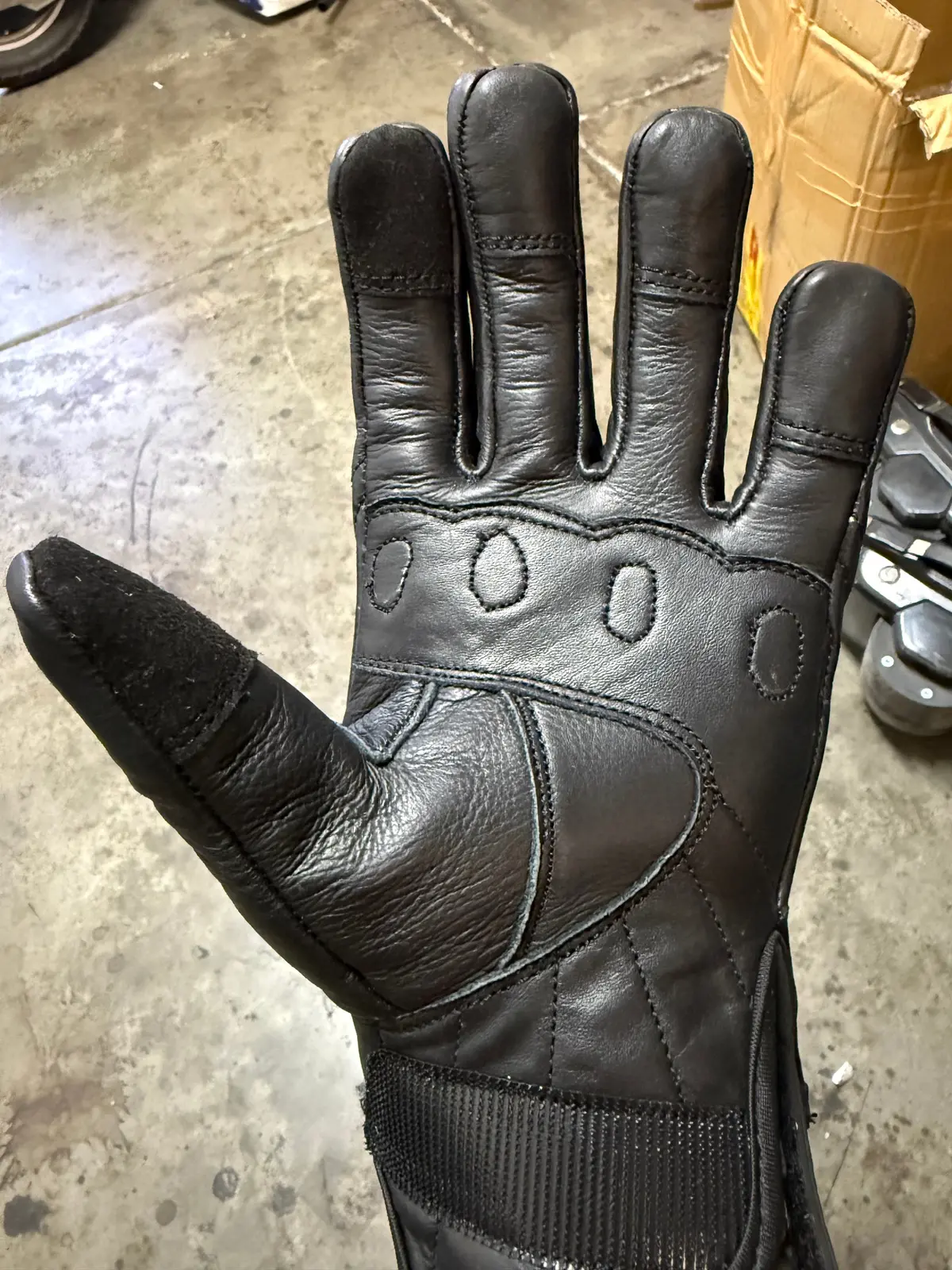 Alien Rides Kevlar Gloves Motorcycle, E-Bike 1