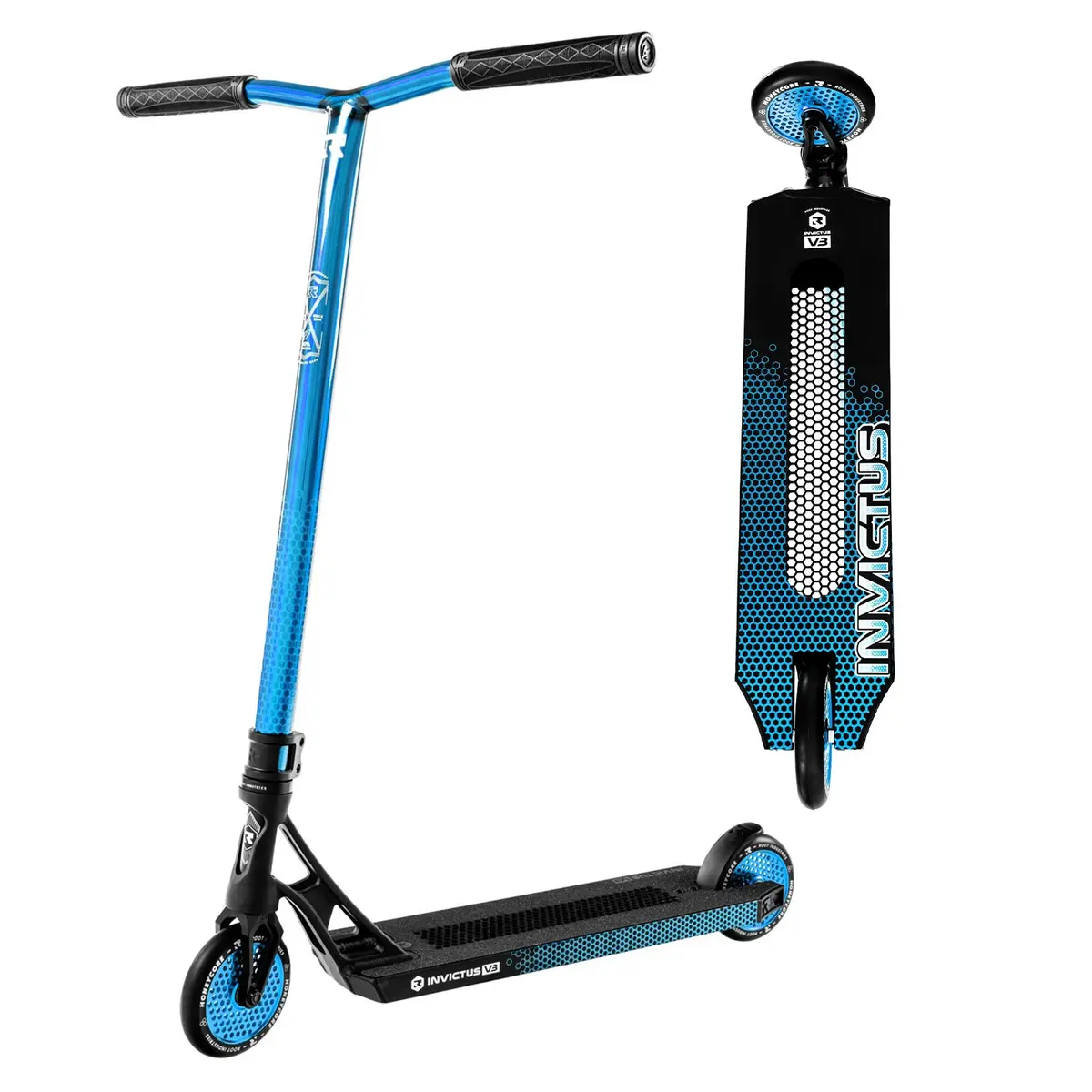 Root Industries Invictus V3 Complete Scooter - Burnt Blue 1