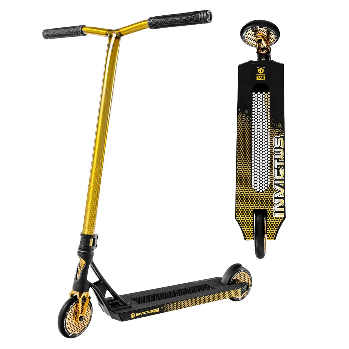 Root Industries Invictus V3 Complete Scooter - Burnt Gold 1