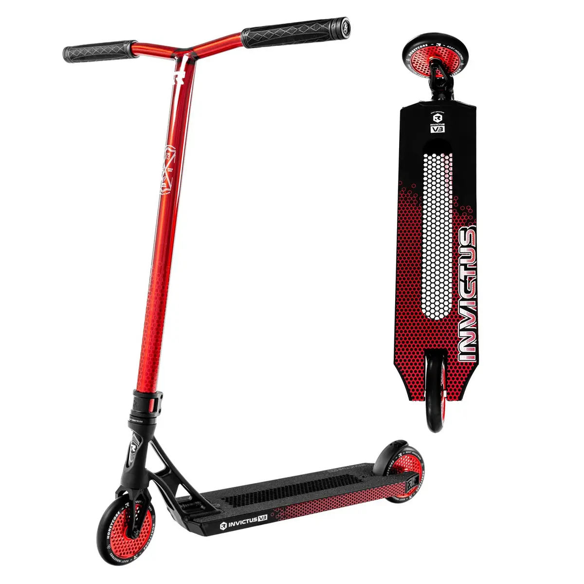 Root Industries Invictus V3 Complete Scooter - Burnt Red 1