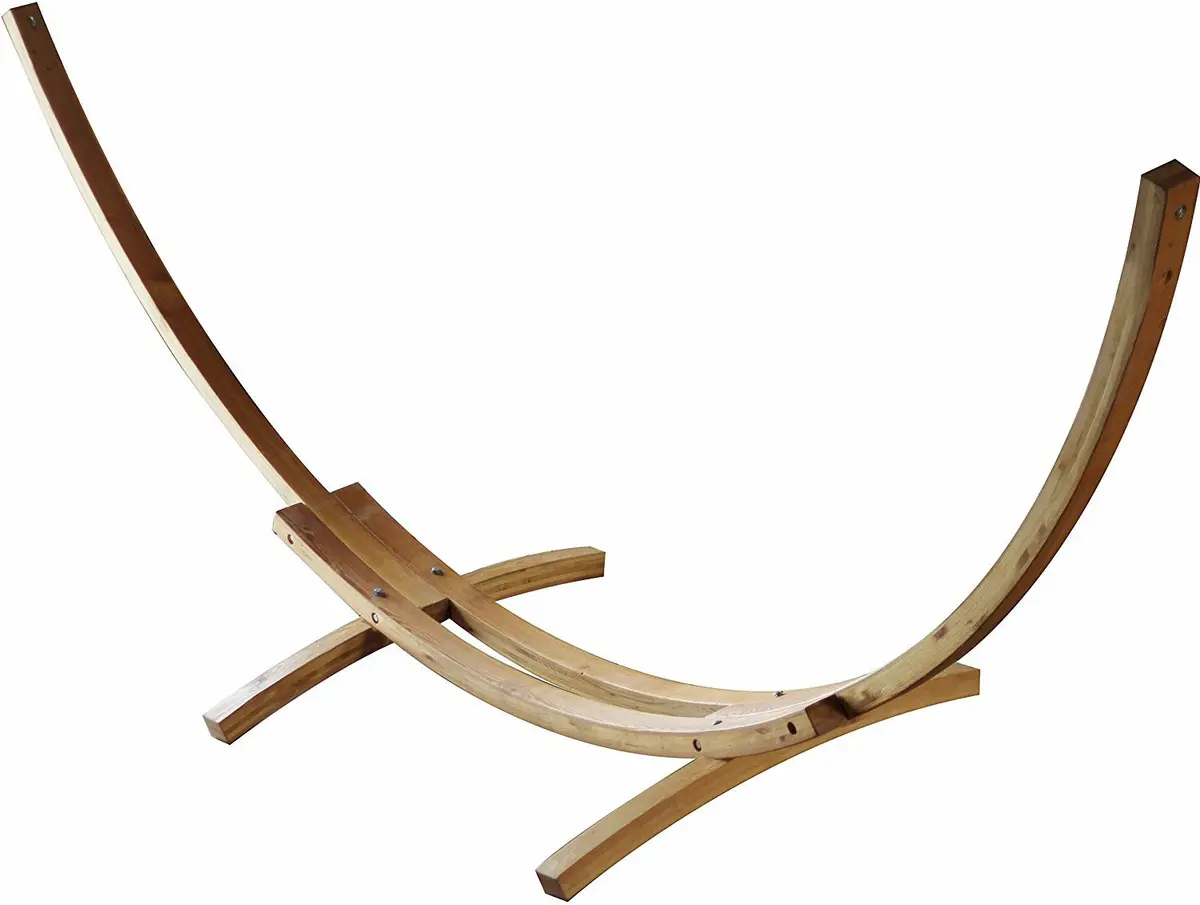 15Ft Arc Hammock Stand- Juniper Wood (Fsc Certified) 1