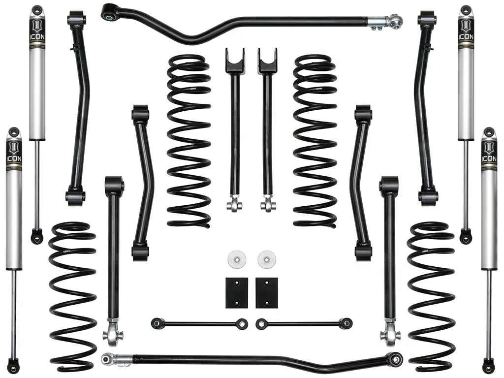 2018-Up Jeep Jl 2.5" Lift Stage 4 Suspension System 1