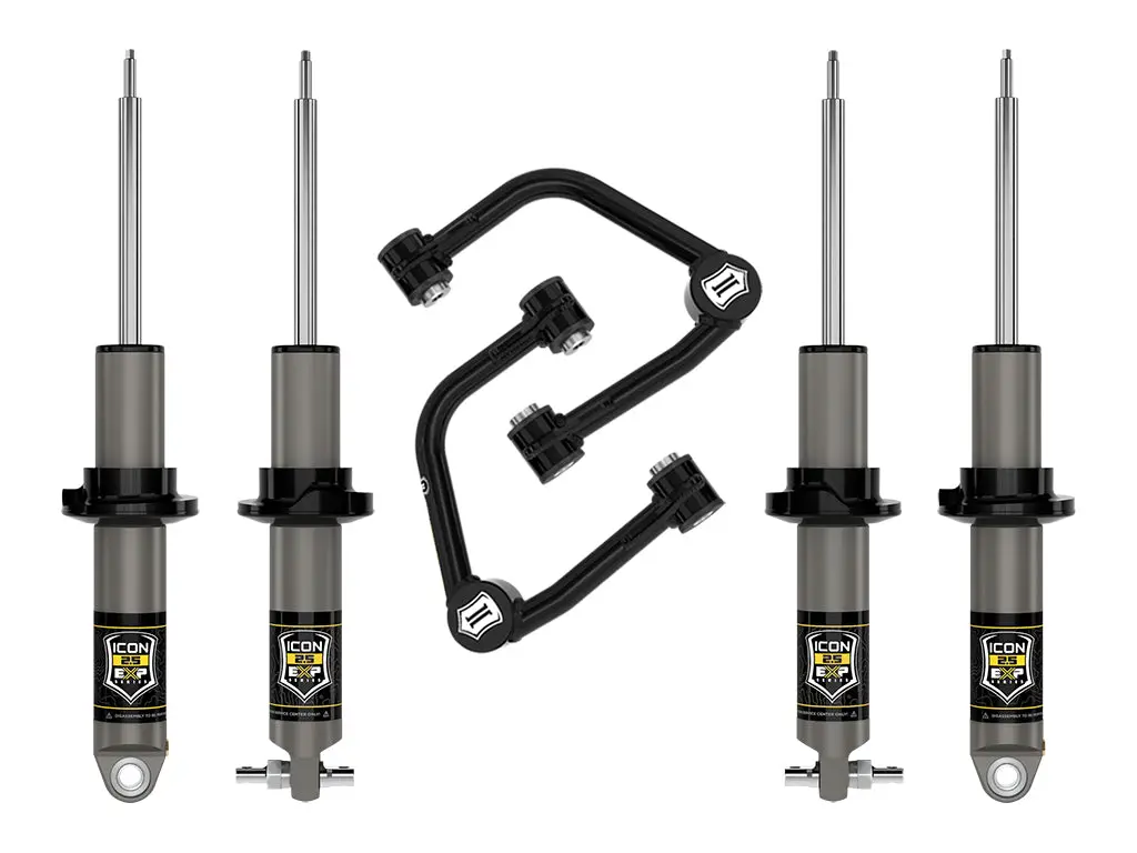 21-23 Bronco Hoss 1.0 Pkg 1.375-3" Lift Stage 2 Suspension System Tubular 1