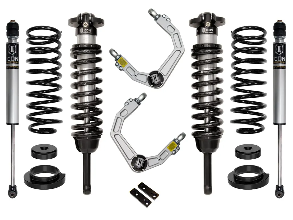 03-09 Gx470 0-3.5" Stage 2 Suspension System W Billet Uca 1