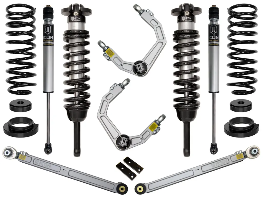 03-09 Gx470 0-3.5" Stage 3 Suspension System W Billet Uca 1