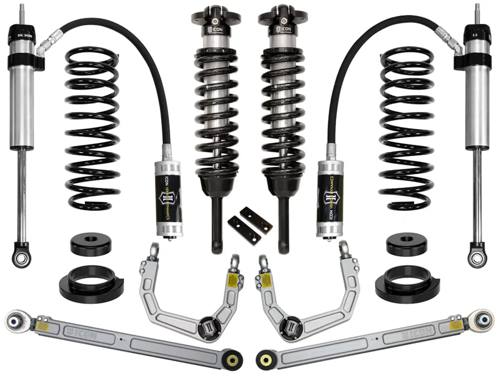 03-09 Gx470 0-3.5" Stage 4 Suspension System W Billet Uca 1