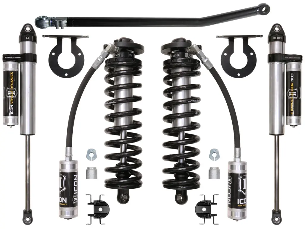 2005-2016 Ford F-250/F-350 2.5-3" Lift Stage 3 Coilover Conversion System 1