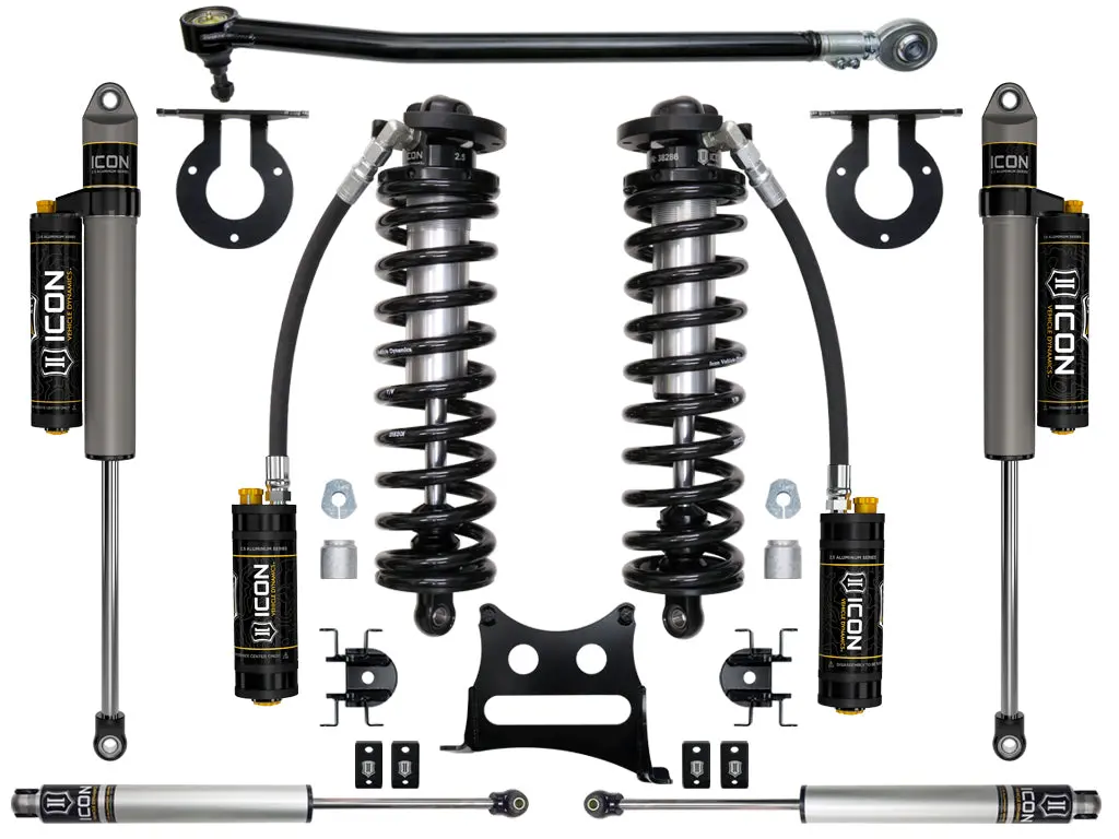 2017-2022 Ford F-250/F-350 2.5-3" Lift Stage 4 Coilover Conversion System 1