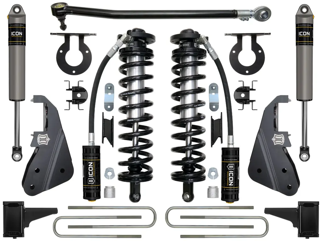 2017-2022 Ford F-250/F-350 4-5.5" Lift Stage 2 Coilover Conversion System 1
