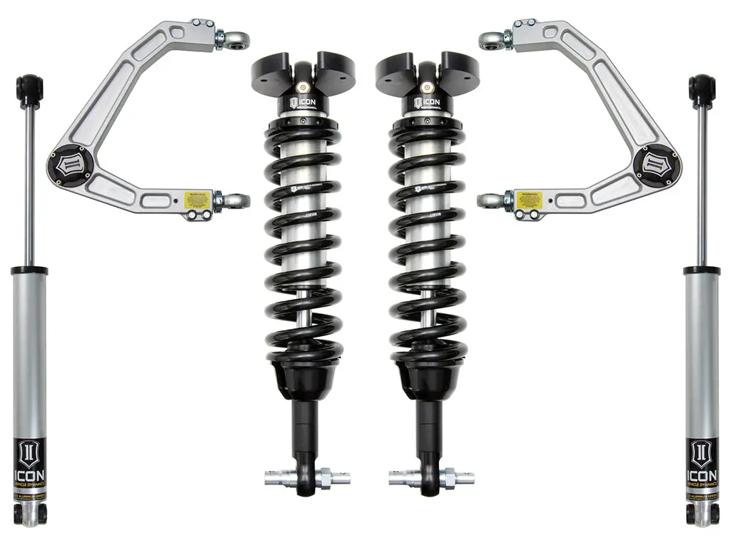 19-23 Gm 1500 1.5-3.5" Stage 2 Suspension System W Billet Uca 1