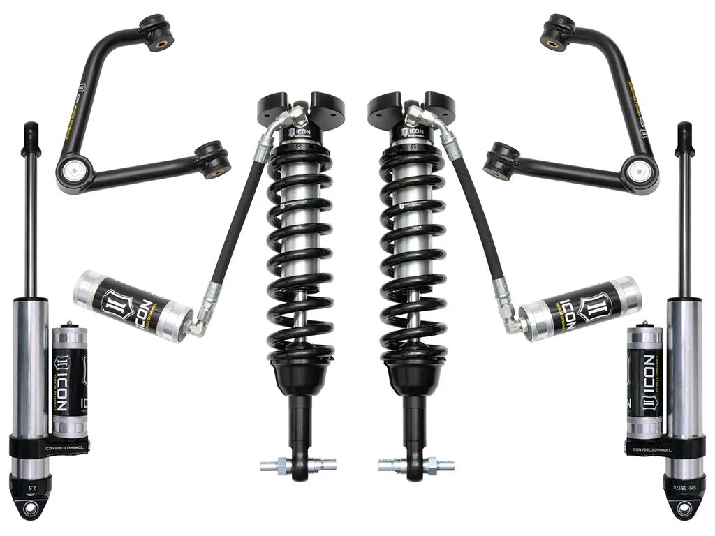 19-23 Gm 1500 1.5-3.5" Stage 3 Suspension System W Tubular Uca 1