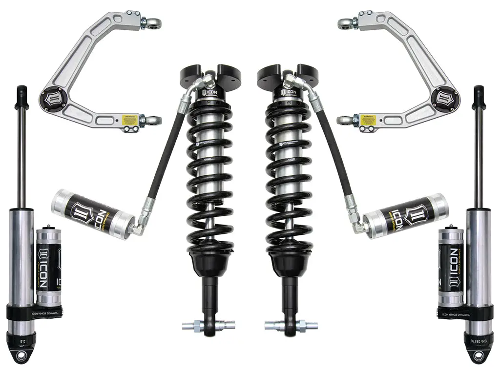 19-23 Gm 1500 1.5-3.5" Stage 3 Suspension System W Billet Uca 1