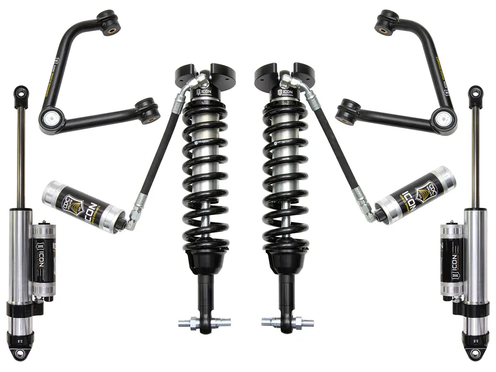 19-23 Gm 1500 1.5-3.5" Stage 4 Suspension System W Tubular Uca 1