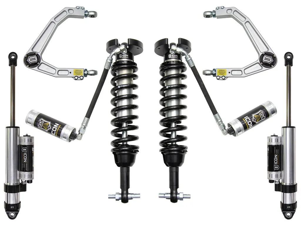 19-23 Gm 1500 1.5-3.5" Stage 4 Suspension System W Billet Uca 1