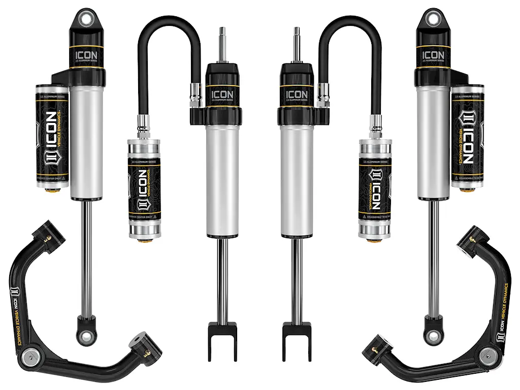 2020-Up Gm 2500Hd/3500 0-2" Lift Stage 2 Suspension System With Tubular Uca 1