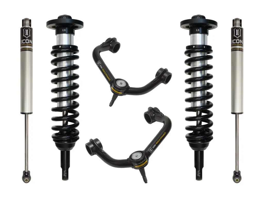 2009-2013 Ford F150 2Wd 0-2.63" Lift Stage 2 Suspension System With Tubular Uca 1