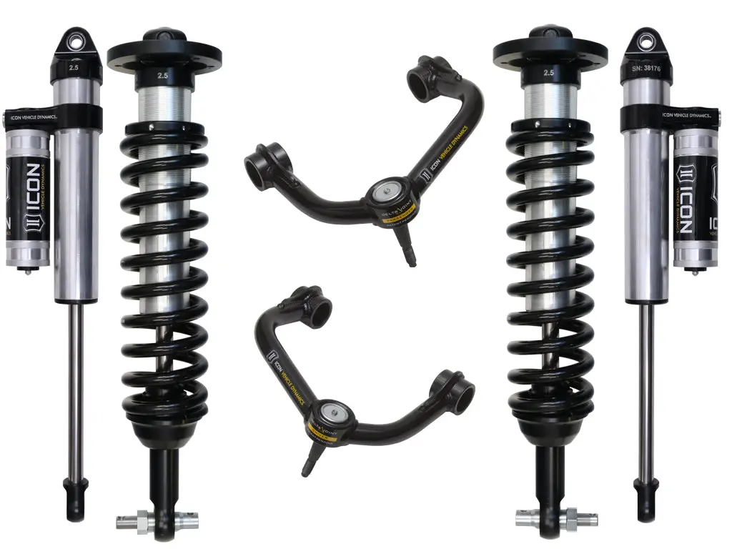 2015-2020 Ford F-150 4Wd 0-2.63" Lift Stage 3 Suspension System With Tubular Uca 1
