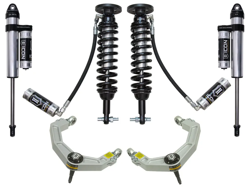 2015-2020 Ford F-150 4Wd 2-2.63" Lift Stage 4 Suspension System With Billet Uca 1