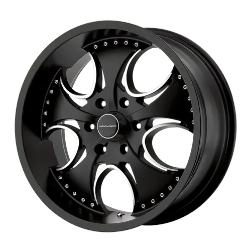 Km755 Venom 24X9.5 5X4.75 M-Blk +12Mm 1