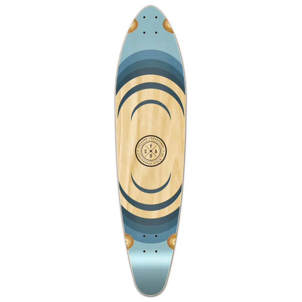 Yocaher Ripple 40" Kicktail Longboard Deck  - Earth Series 1