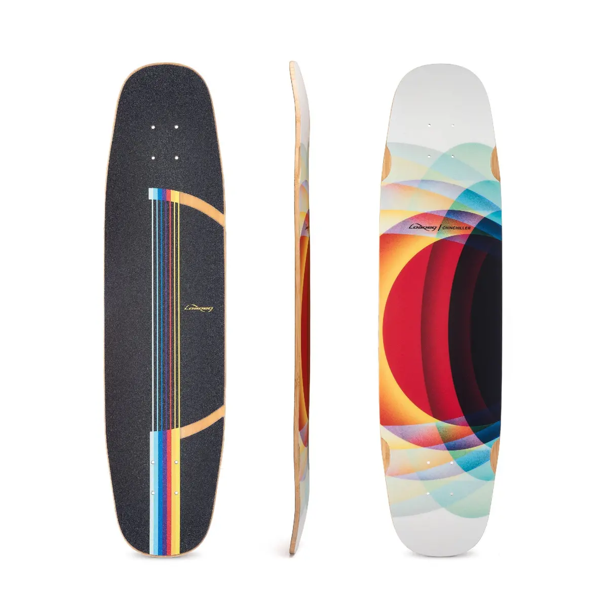 Loaded Boards Chinchiller 34" Cruiser Longboard Deck 1