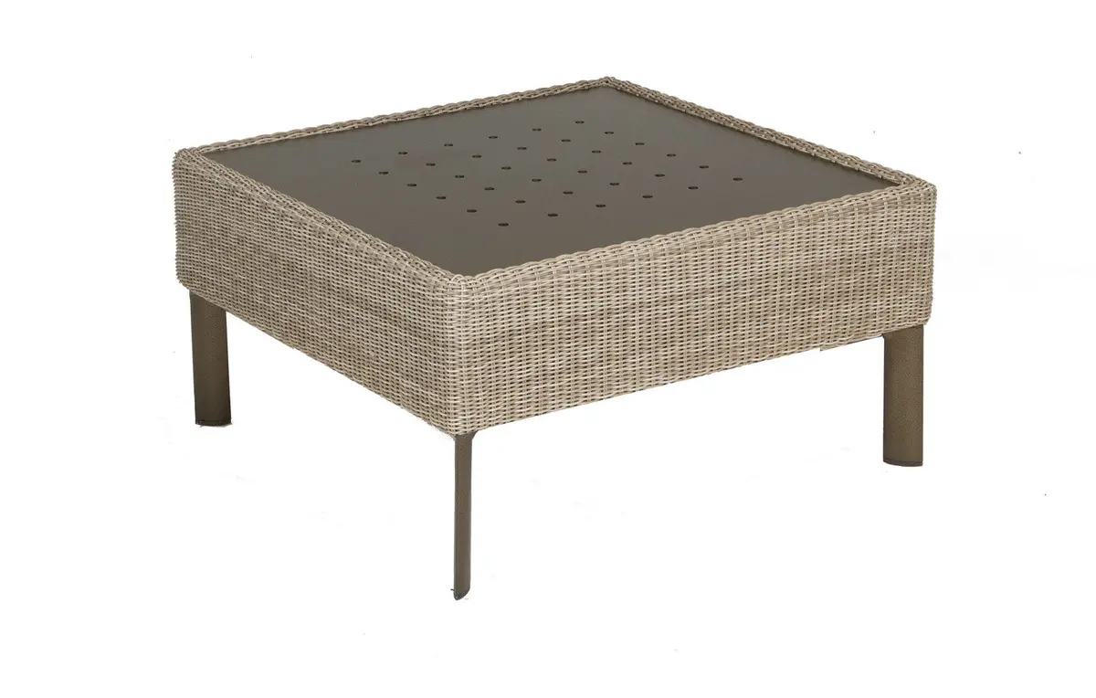 Cocktail Table With Stamped Top 1