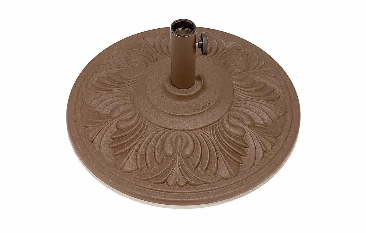 Cast Aluminum Umbrella Base 50 Lbs.    1 1/2'' Neck.  Also Available Is The M9751 (80 Lbs.) 1