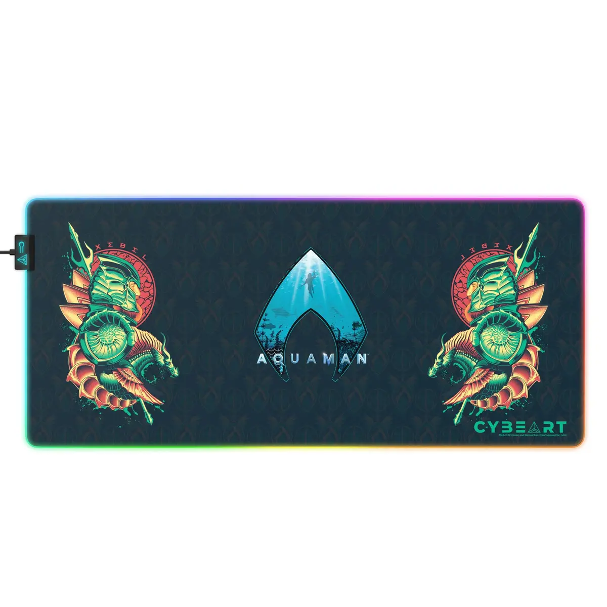 Aquaman - Xebel Kingdom Gaming Mouse Pad 1