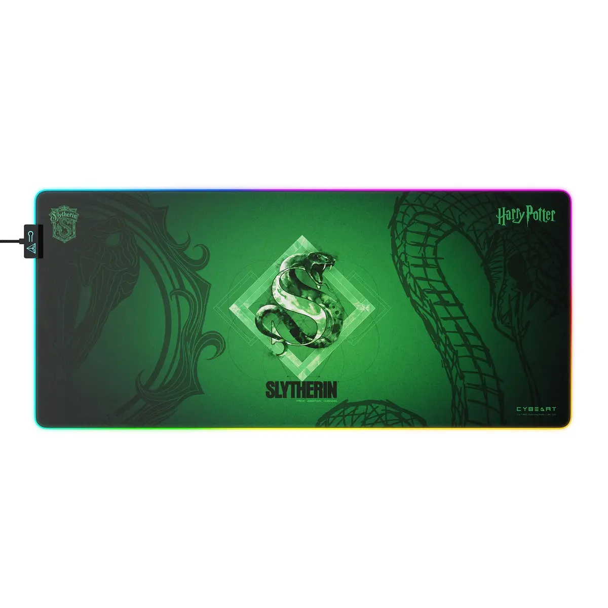 Slytherin Gaming Mouse Pad 1