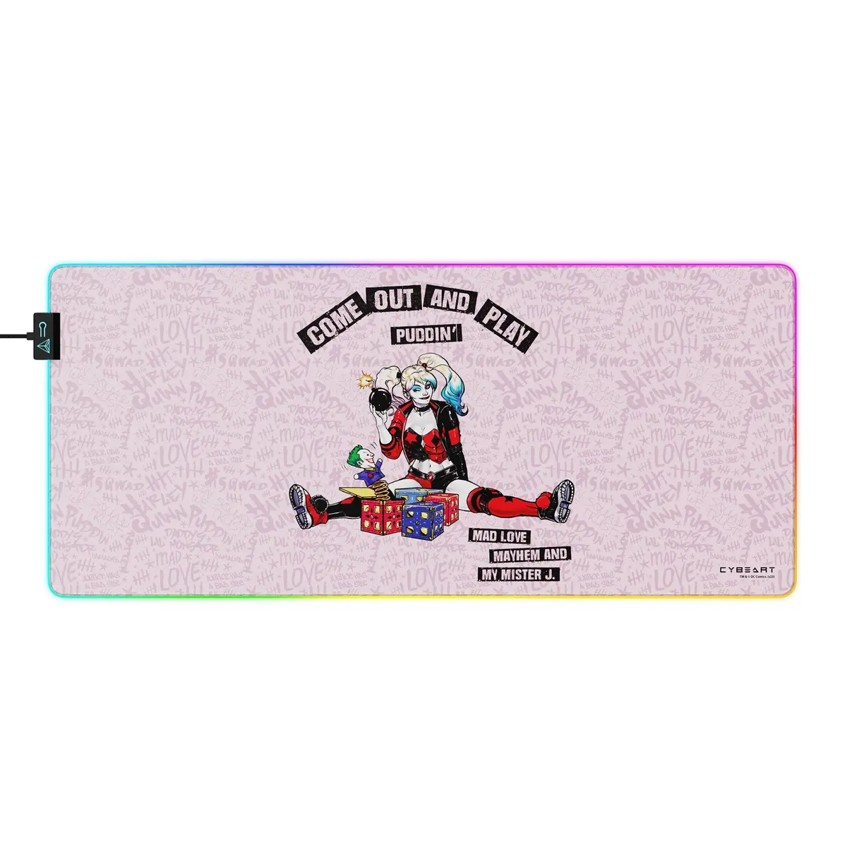 Harley Quinn Gaming Mouse Pad 1