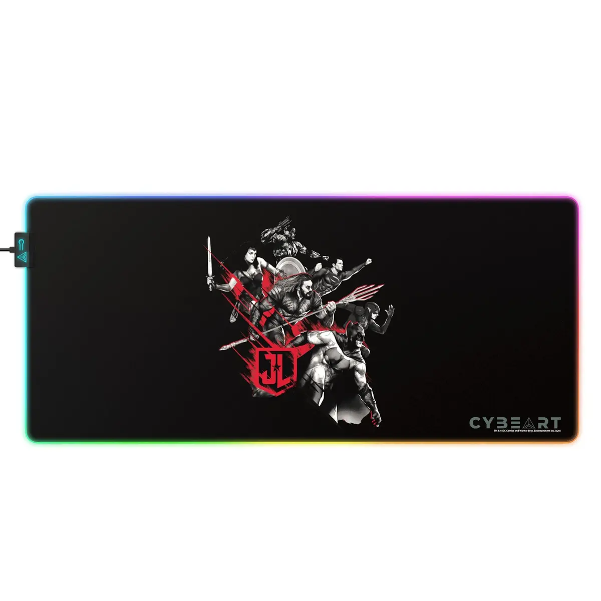Justice League - Ready For Fight Gaming Mouse Pad 1