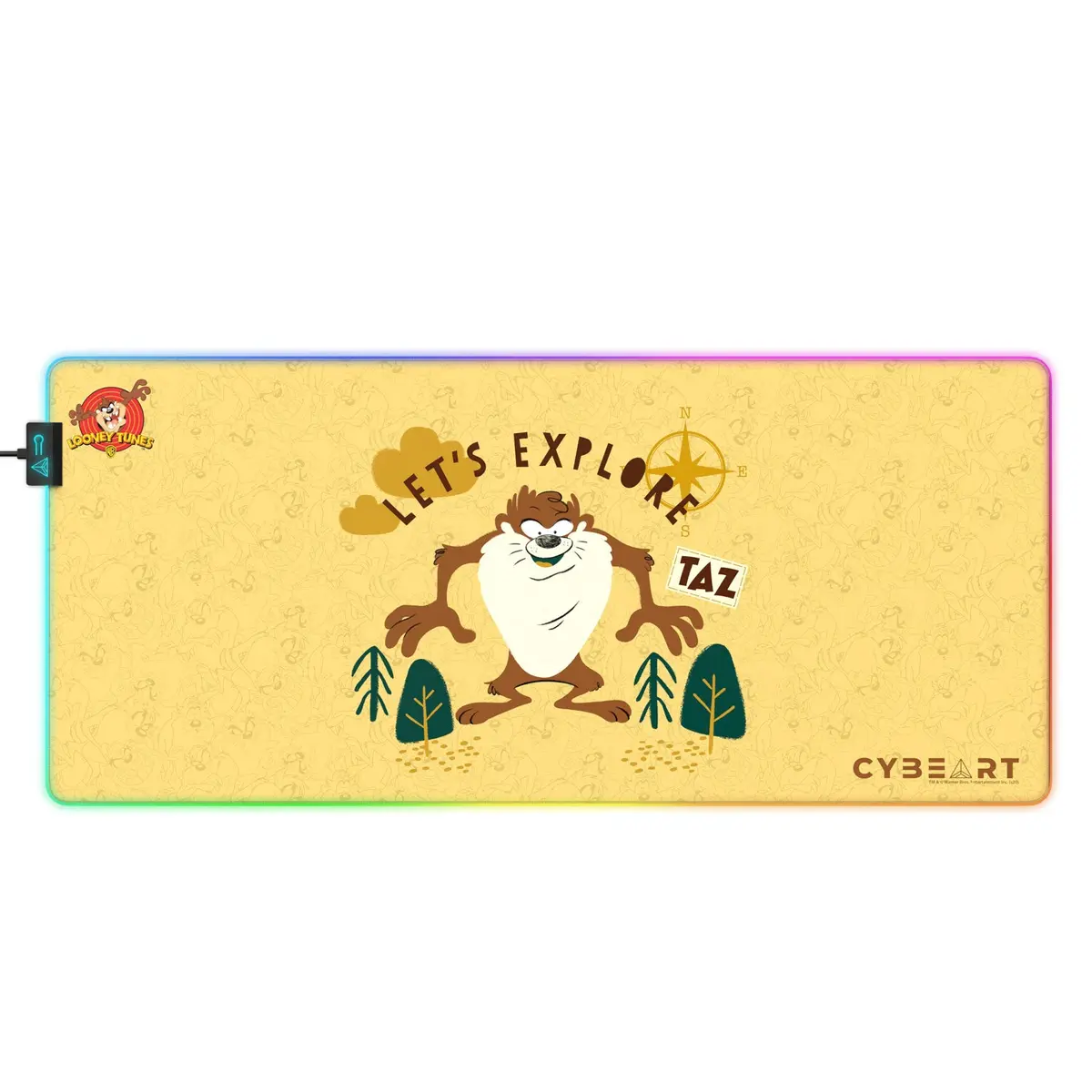 Taz - The Tasmanian Devil Gaming Mouse Pad 1