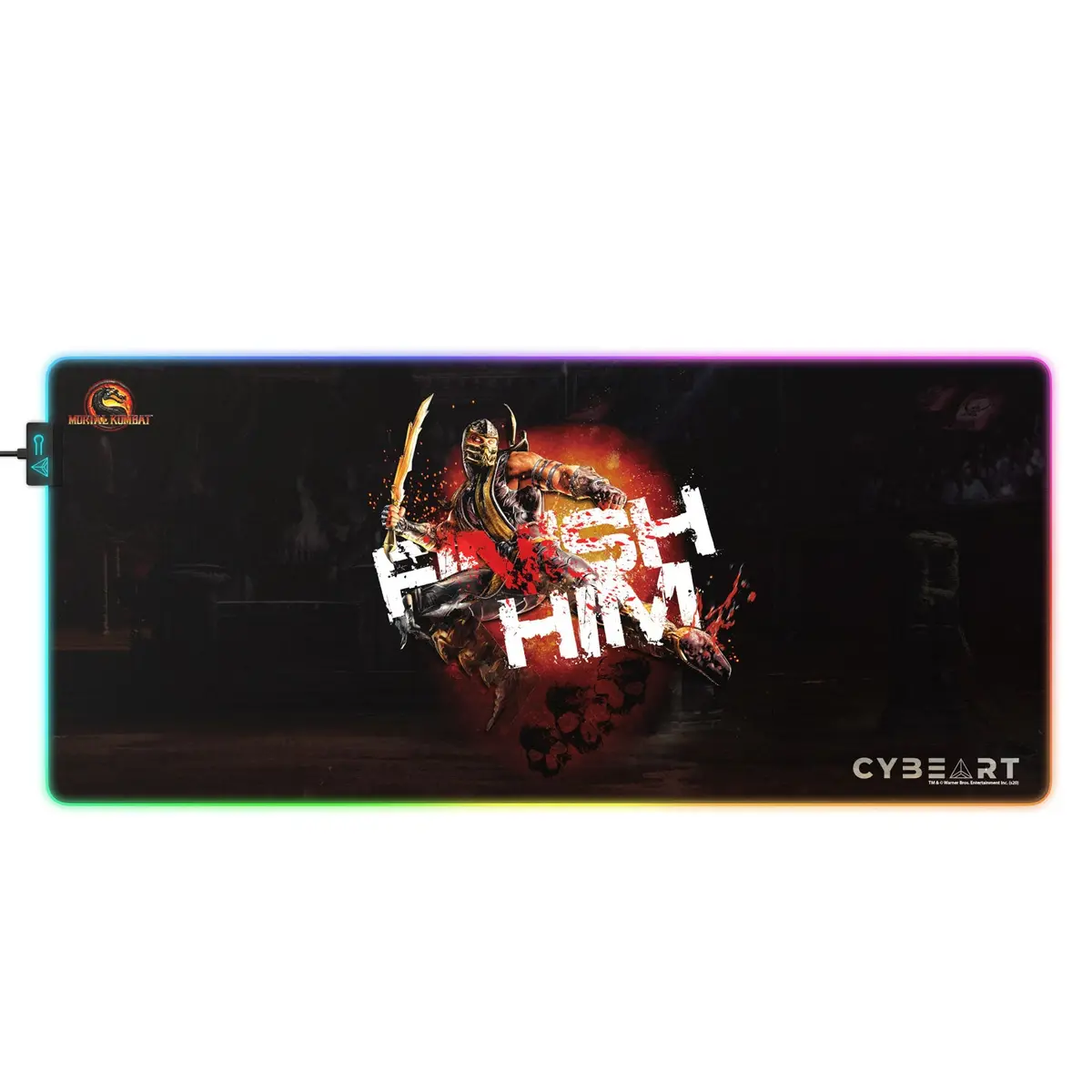 Mortal Kombat - Finish Him Gaming Mouse Pad 1