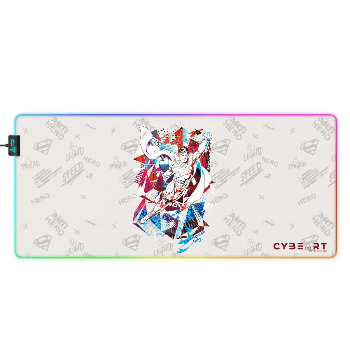 Superman - Truth Honor Courage Gaming Mouse Pad 1