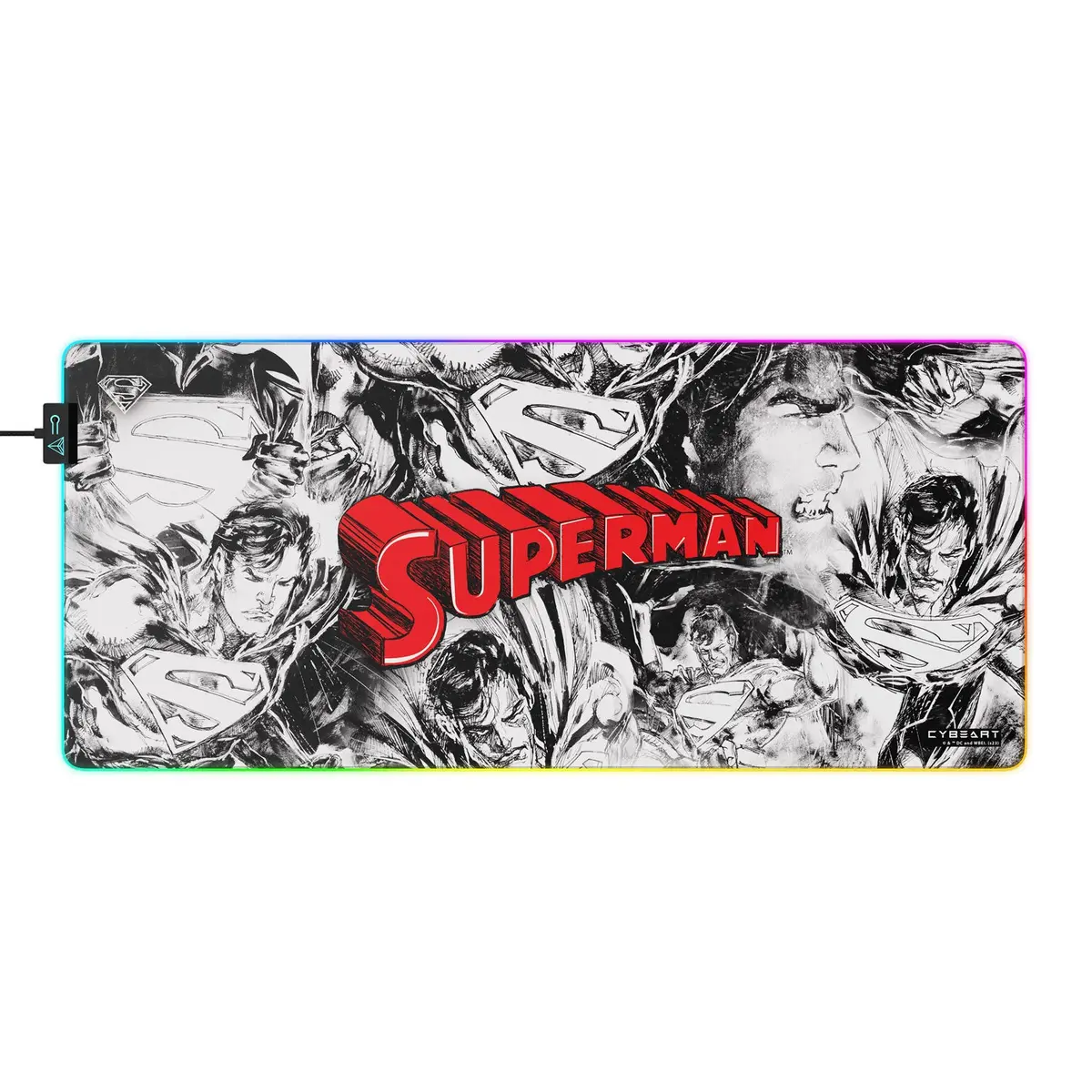 Superman Jim Lee Edition Gaming Mouse Pad 2