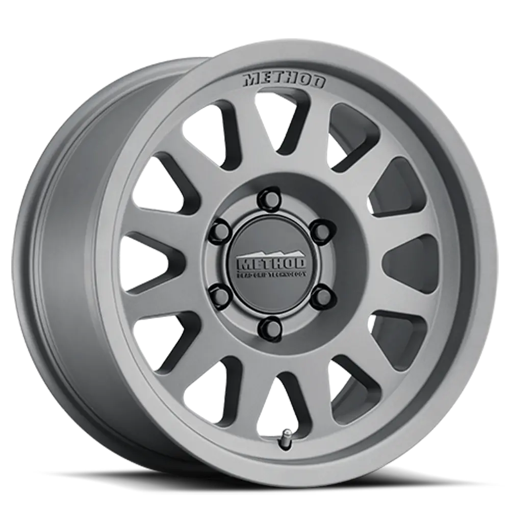 Aluminum Wheels 17X8.5 Bead Grip Mr703 Bolt Pattern 6 On 139.7 Offset 0 Lip Size 1.18 Gloss Titanium Sl Method 1