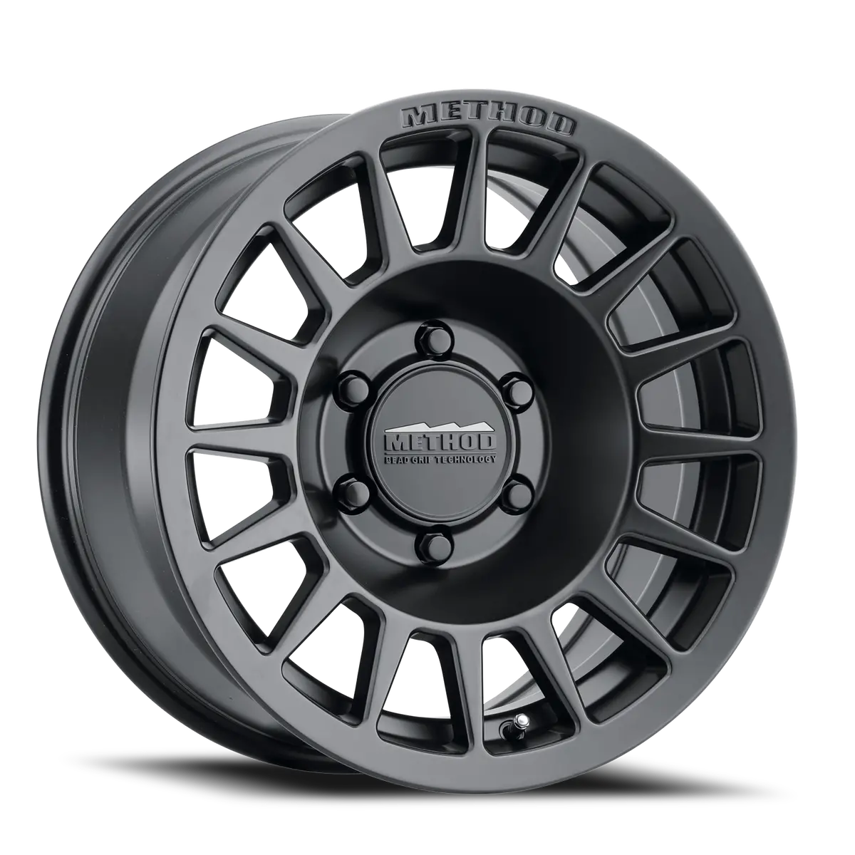 Aluminum Wheels 17X7.5 Bead Grip Mr707 Bolt Pattern 6 On 130 Offset 50 Lip Size 0 Matte Black Mb Method 1