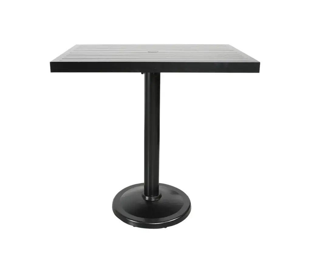 Monaco 48″X31″ Rectangular Pedestal Bar Table 1