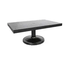 Monaco 48″X31″ Pedestal Coffee Table 1
