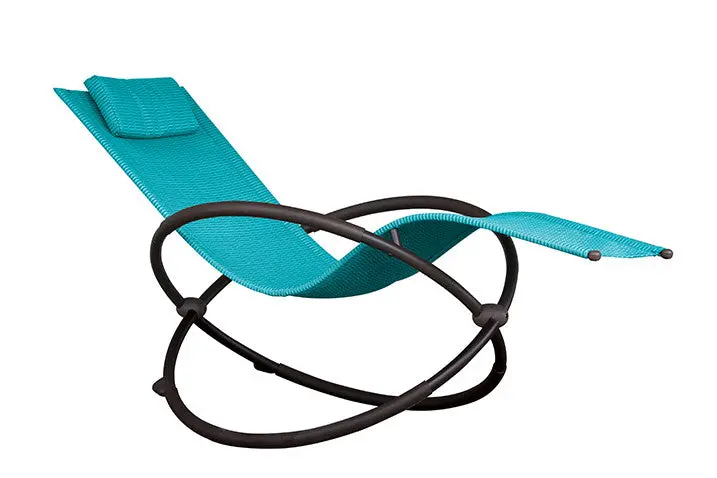 Orbital Lounger - Steel (True Turquoise) 1