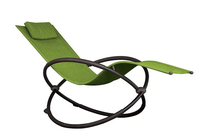 Orbital Lounger - Steel (Green Apple) 1