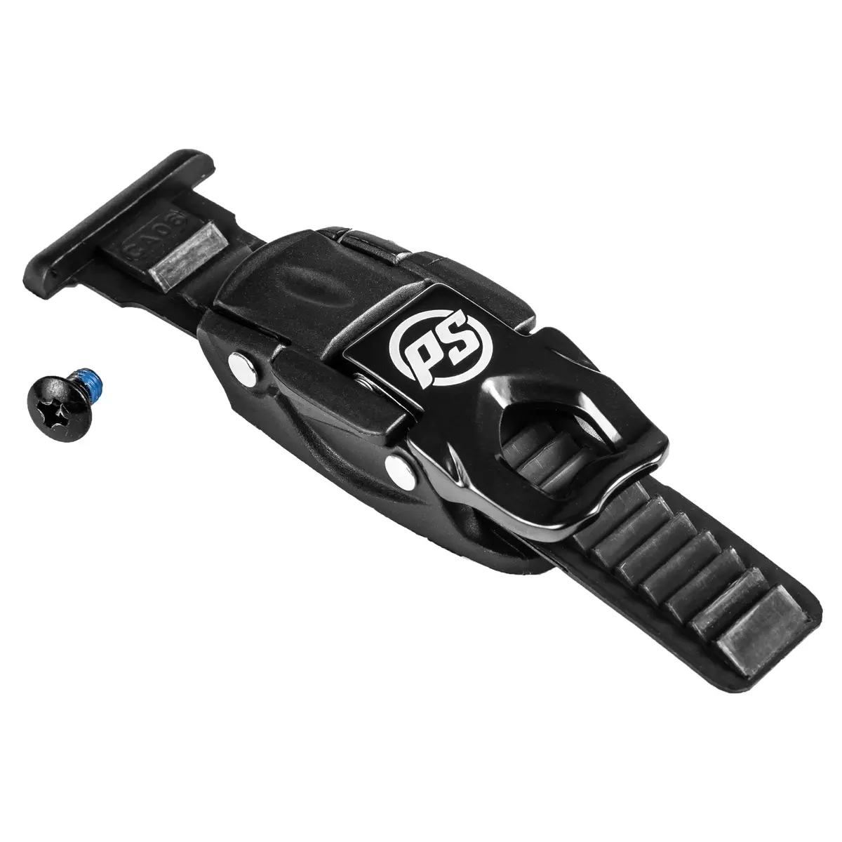 Icon Buckle Incl. Strap Black 1