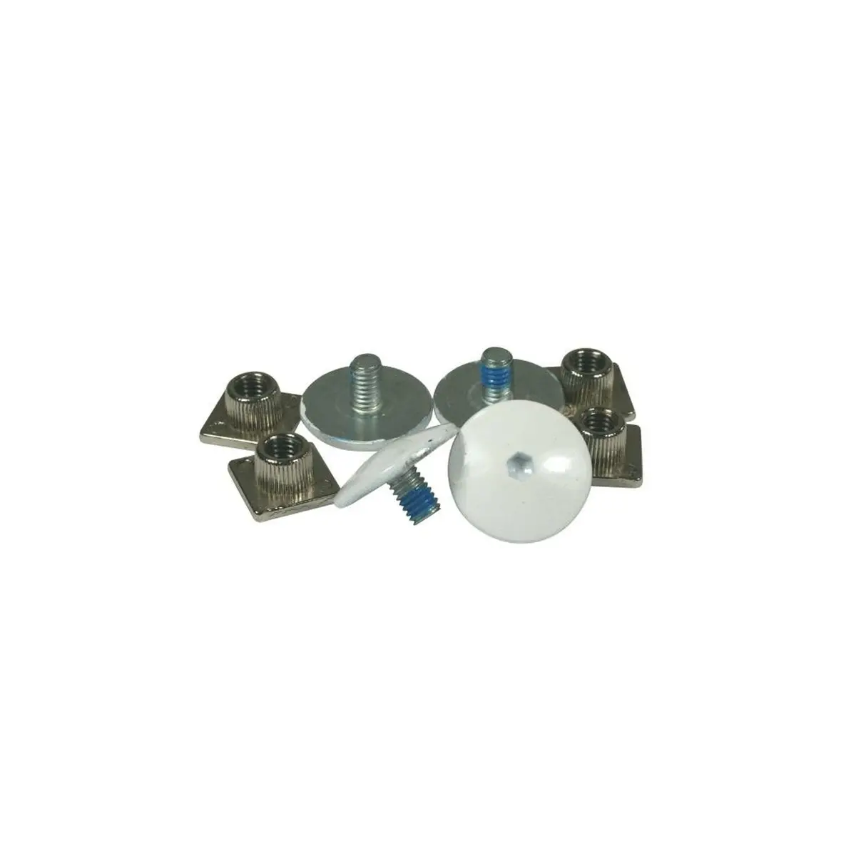 Cuff Screw Set White 1