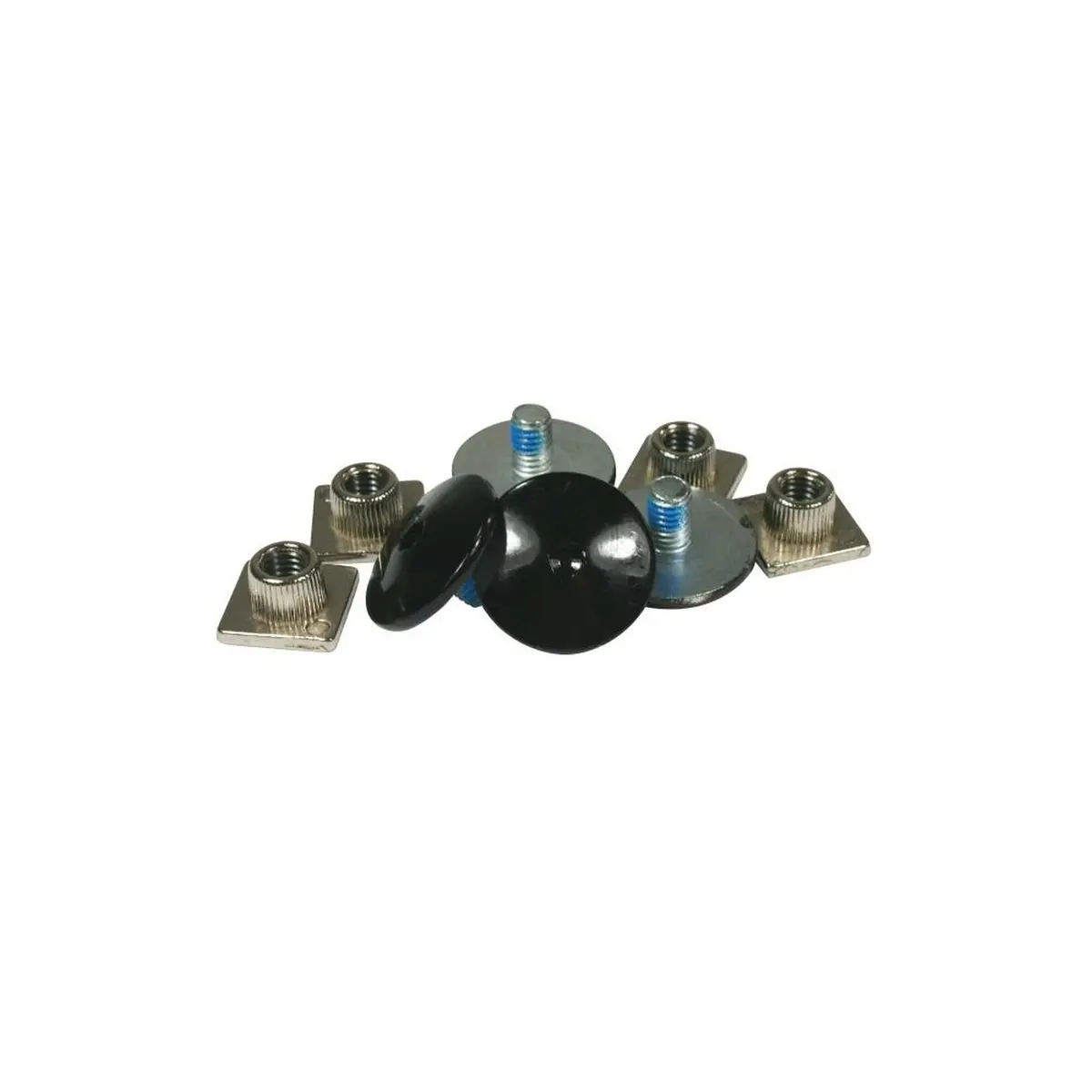 Cuff Screw Set Black 1